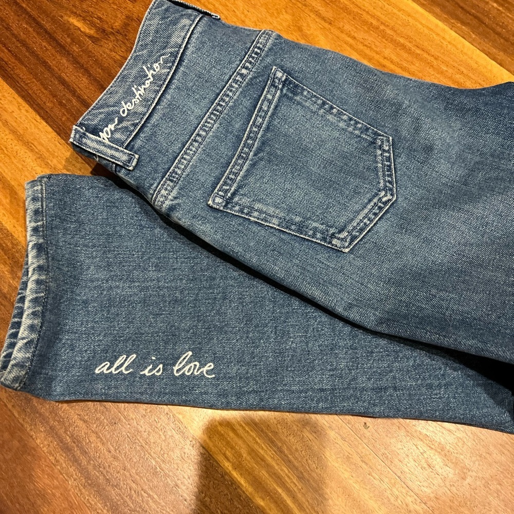 Stella McCartney Blue Straight Leg Jeans - Picture 5 of 5